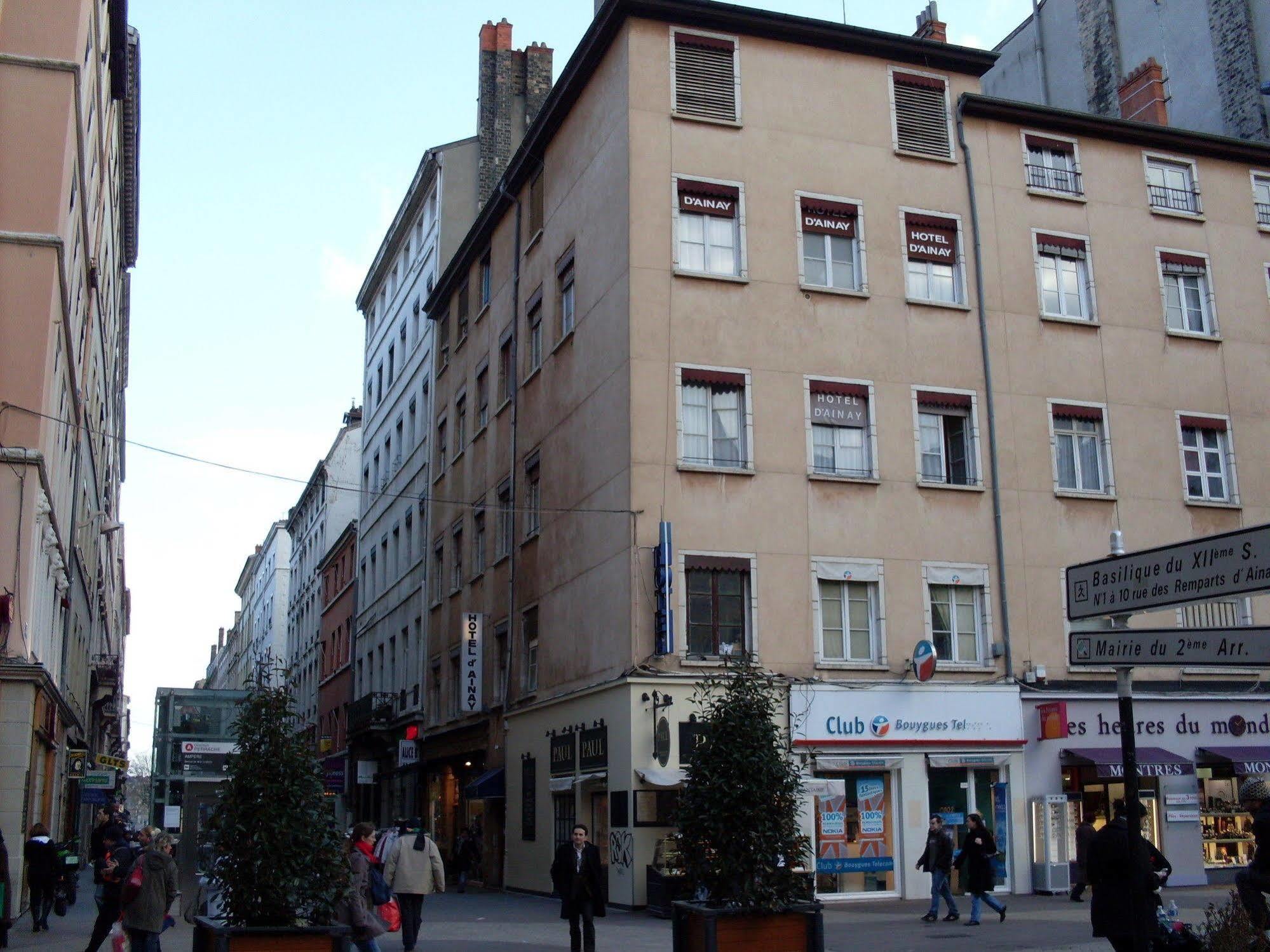 Hotel D'Ainay Lyon Buitenkant foto